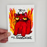 You are my Sunshine - Greeting Card