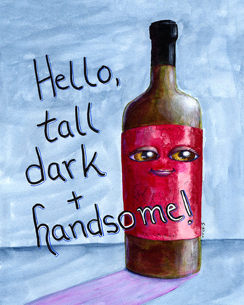 Hello Tall Dark and Handsome