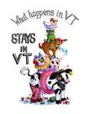 Stays in Vermont - magnet