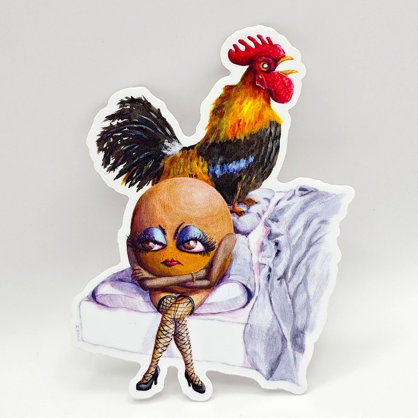 Which Came First - Sticker