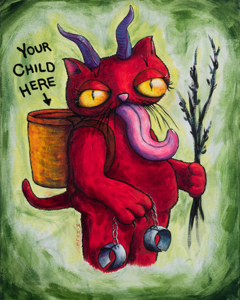 Your Child Here - Krampus Cat