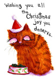 Christmas Joy You Deserve – Holiday Card | A6